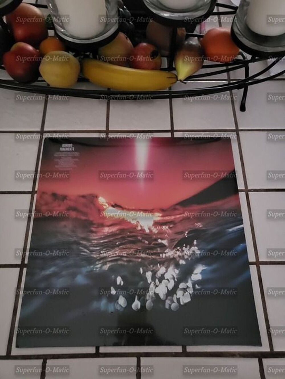 Bonobo Fragments 2xLP Red Marbled Colored Vinyl Limited Edition NEW